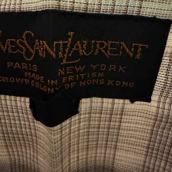 Yves Saint Laurent Made in British Men’s Shirt Size 16.5 L RN# 48743 - Picture 12 of 13